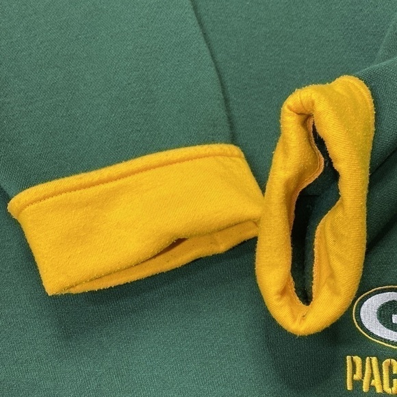 NFL Game Day Clothing CO Green Bay Packers Hooded Sweatshirt Size Small - Picture 5 of 6